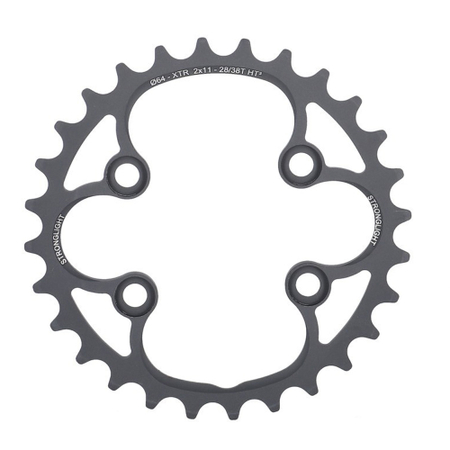 Stronglight Kettenblatt für Shimano XTR 2 x 11 innen 28T.