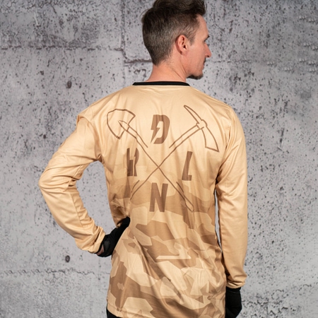 Riesel Design Langarmtrikot "banger" trail pig - L