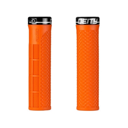 Deity Lockjaw orange handles