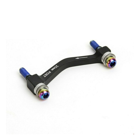 Sram Disc Adapter 20P PM, Stahl (vorne 180mm/hinten 160mm) rainbow