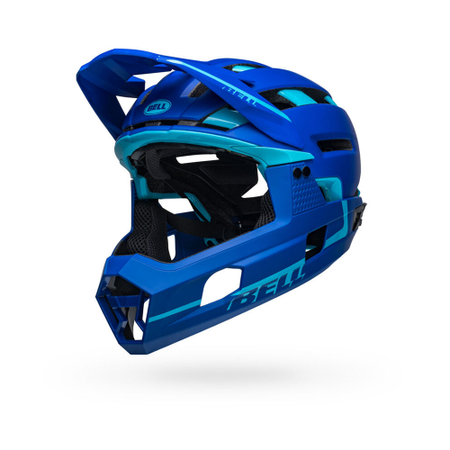 Bell Helm Super Air R Spherical matte/gloss blue