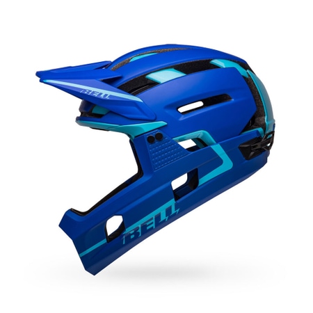 Bell Helm Super Air R Spherical matte/gloss blue
