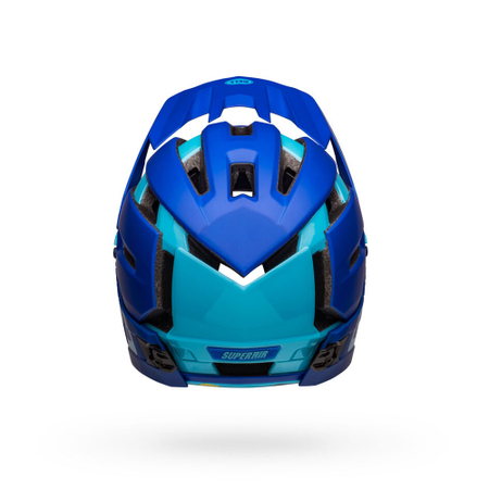 Bell Helm Super Air R Spherical matte/gloss blue