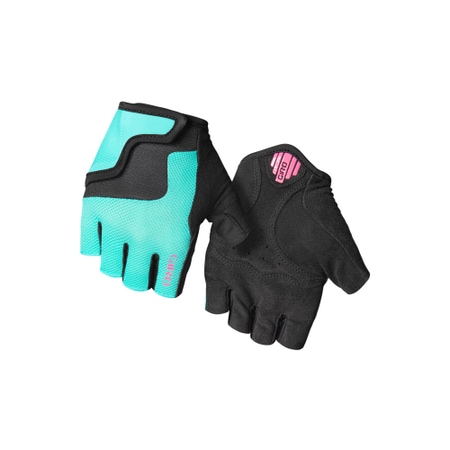 Giro gloves Bravo Jr. scream teal/neon pink