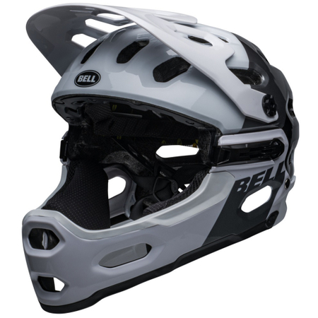 Bell Super 3R MIPS matte white/black L