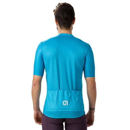 Ale SS Jersey Zig Zag PR-S sky blue