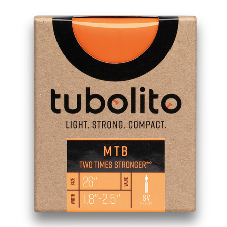Tubolito bicycle inner tube Tubo-MTB 26" SV 42 mm orange