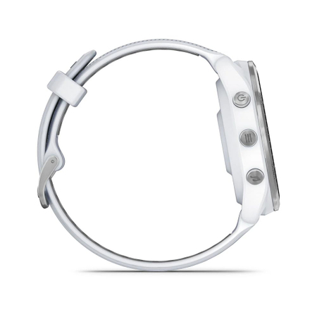 Garmin Forerunner 965 stone white/light grey bundle incl. HRM 200 chest strap - M-XL