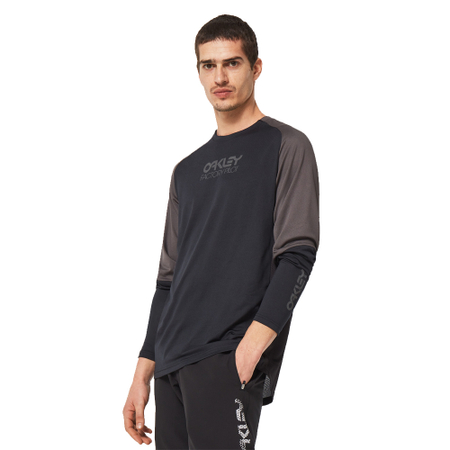 Oakley Factory Pilot MTB LS Jersey II black/forged - S