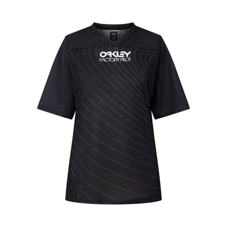 Oakley Women's Factory Pilot RC SS Jersey blackout