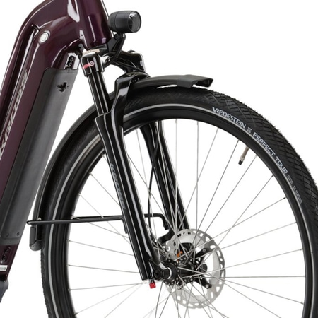 Kross Trans Hybrid Prestige Trapez 630 Wh violet 2022 - RH-L