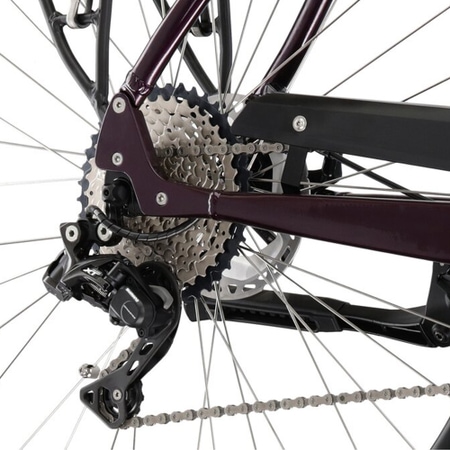 Kross Trans Hybrid Prestige Trapez 630 Wh violet 2022 - RH-L
