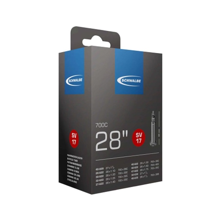Schwalbe bicycle inner tube no. 17 (28"/700C) SV 40 mm