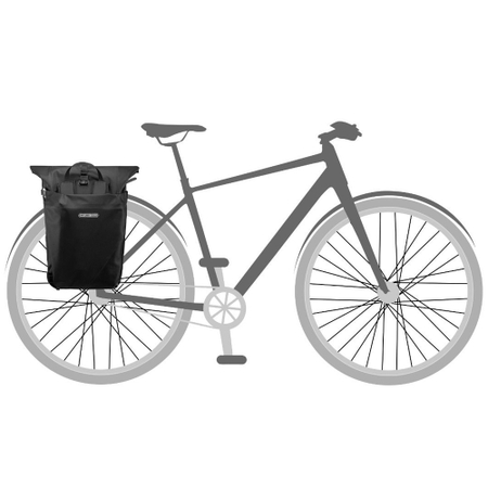 Ortlieb Vario QL2.1 backpack/packing bag 20 L black