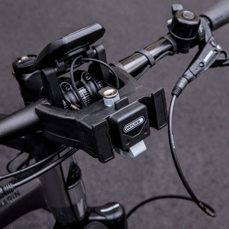 Ortlieb E-Bike Lenkerhalterung mit Schloss für Lenker 25.4-35 mm