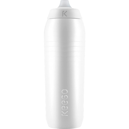 Keego Trinkflasche Kunststoff Titan 0.75L titanium white