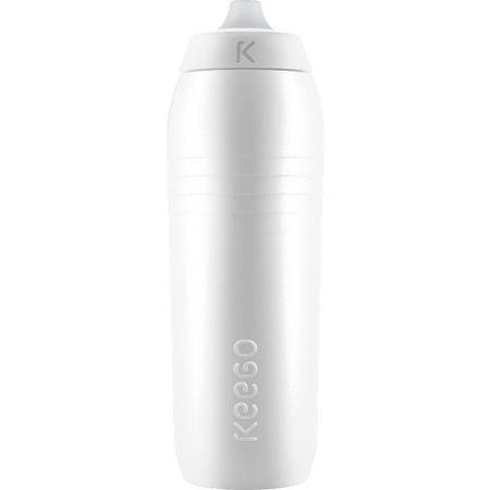 Keego Trinkflasche Kunststoff Titan 0.75L titanium white