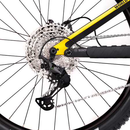 Kneissl Design World Champion 29" 750Wh Black/Gold 2023 - RH 40 cm