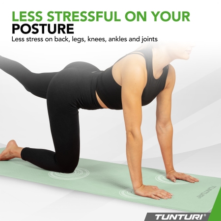 Tunturi yoga mat 8mm, mint