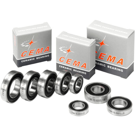 Cema Nabenlager 6000 10 x 26 x 8 Stahl