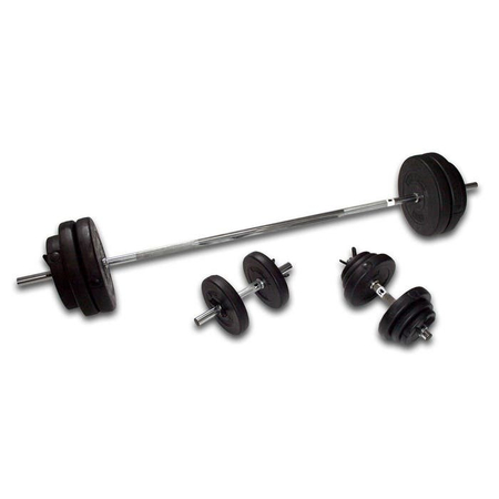 Hammer Lang- und Kurzhantel-Set 30 mm 76 kg