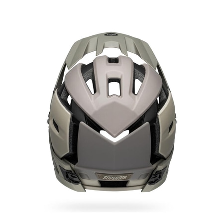 Bell Super Air R Spherical Fahrradhelm matte cement/gray - L