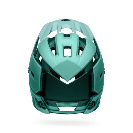 Bell Super Air R Spherical bike helmet matte turquoise/black - M