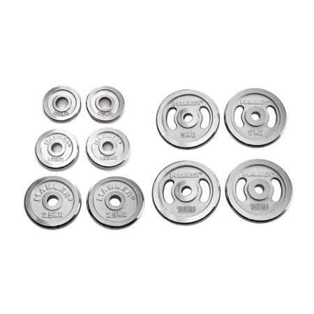 Hammer Hantelscheibe 30 mm chrom