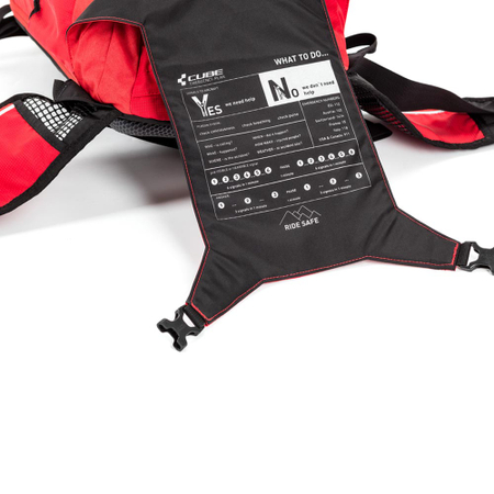 Cube Rucksack EDGE TRAIL red