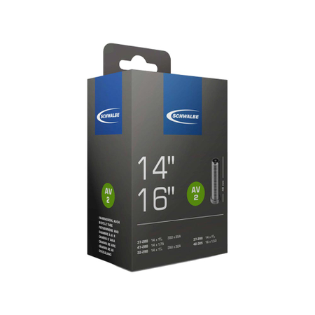 Schwalbe Fahrradschlauch Nr. 2 (14"/16") AV 40 mm