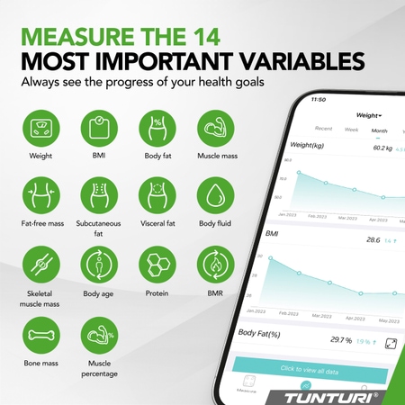 Tunturi SC30 Smart Scale