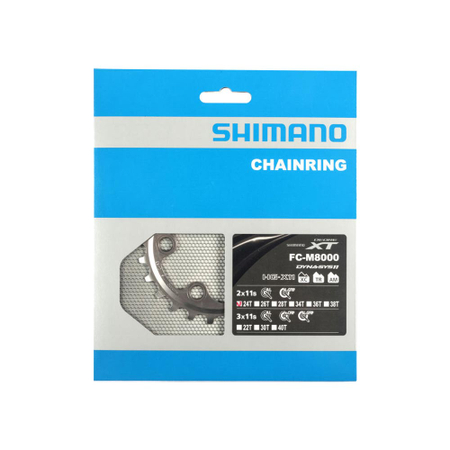 Shimano chainring Deore XT FC-M8000 24T.