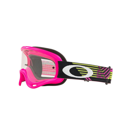 Oakley Goggle O-Frame MX Circuit Pink Green Clear