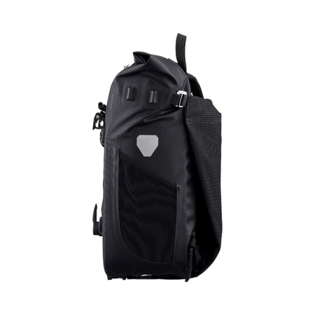 Ortlieb Vario High Vis QL2.1 Rucksack/Packtasche 26 L schwarz reflektierend