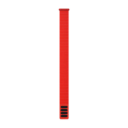 Garmin UltraFit-Armband 22mm Nylon Flammenrot