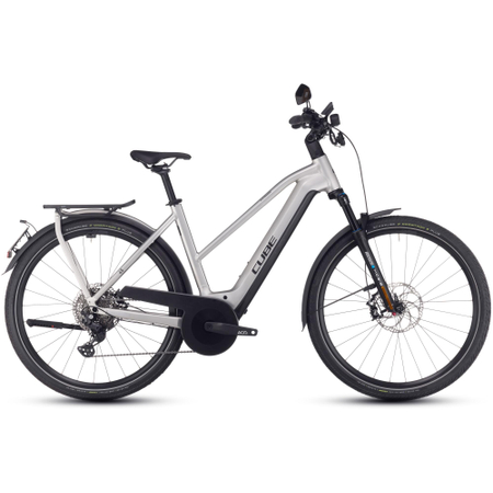Cube Kathmandu Hybrid 45 750 grey'n'reflex Trapeze - RH 54 cm