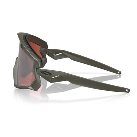 Oakley Brille Windjacket 2.0 matte olive / Prizm Snow black