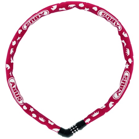 Abus Kettenschloss Steel-O-Chain 4804C/75 SYMBOLS red