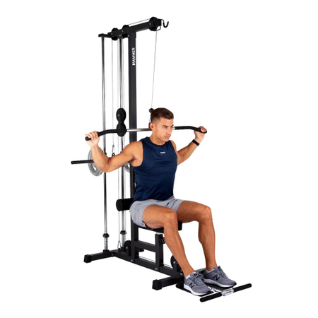 Hammer Multi-Lat-Tower lat pull-down station