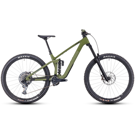 Cube Stereo ONE77 C:68X TM 29 olive'n'chrome 2023 - RH XXL
