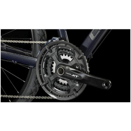 Cube Nature SLX grey´n´black Trapez 2024 - RH 50 cm