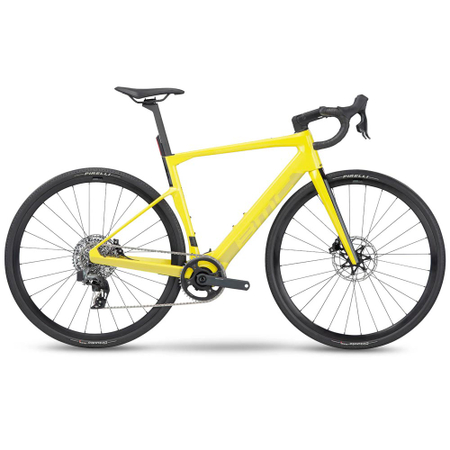 BMC Roadmachine 01 AMP X Two Lime Yellow/Black 2023 - RH 61 cm