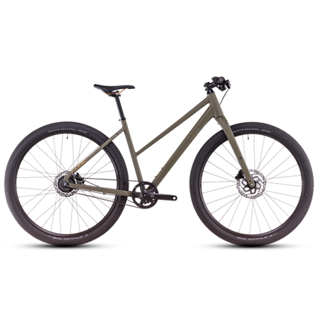 Cube Hyde Pro dustyolive'n'gold 2025 Trapeze - RH 46 cm
