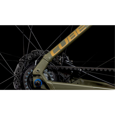Cube Hyde Pro dustyolive'n'gold 2025 Trapeze - RH 46 cm