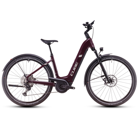 Cube Nuride Hybrid SLX 800 Allroad amarone´n´lunar 2025 Easy Entry - RH 58 cm