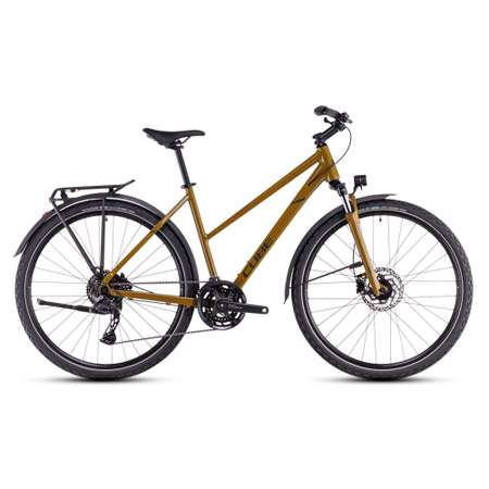 Cube Nature Pro Allroad willowgreen'n'black 2025 Trapeze - RH 54 cm