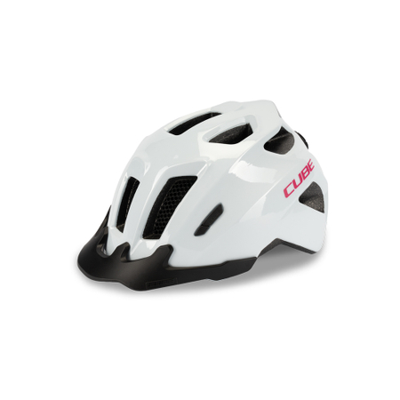 Cube Helm Fink flashwhite´n´pink - XS