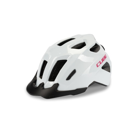 Cube Helm Fink flashwhite´n´pink