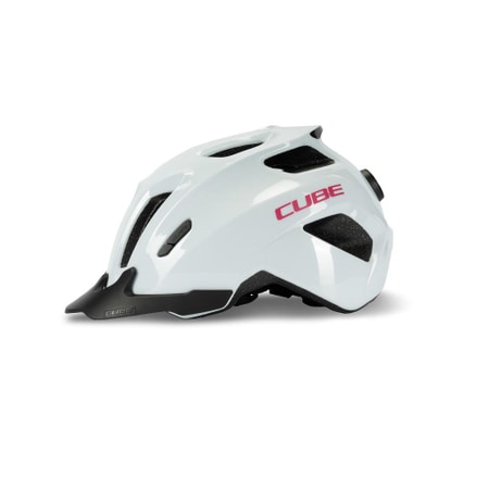 Cube Helm Fink flashwhite´n´pink