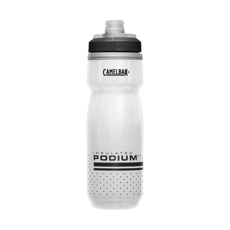 Camelbak drinking bottle Podium Chill 620ml white / black